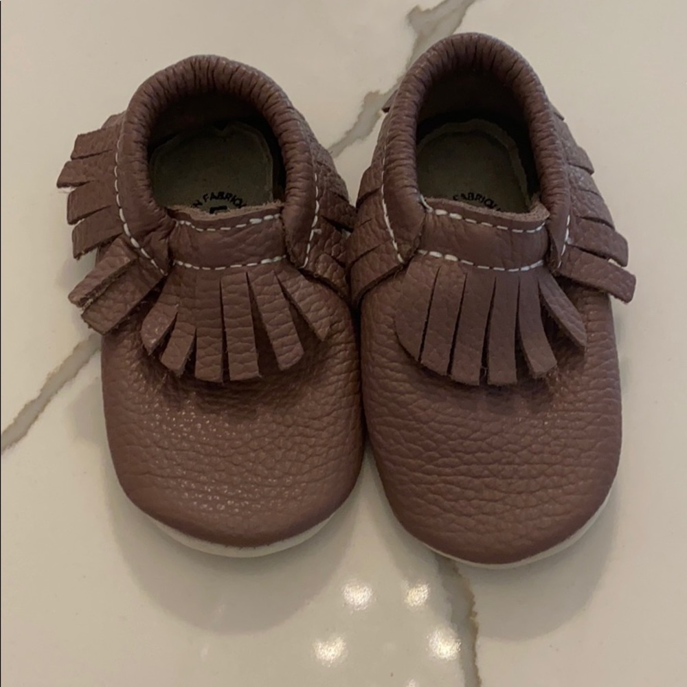 Moccasin kids shoes